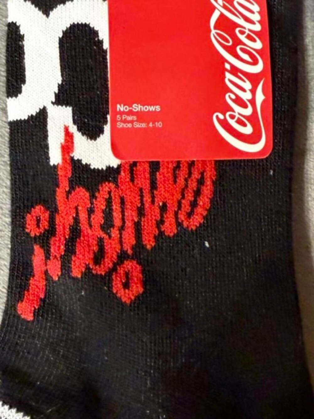 Coca-Cola No-Show Socks